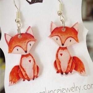 Cute Fox Earrings